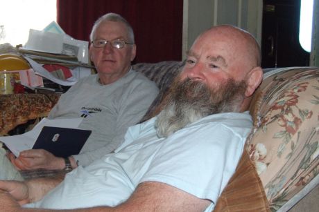 Click on image to see full-sized version Archbishop and Eric