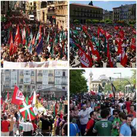 Click on image to see full-sized version General Strike in the Basque Country