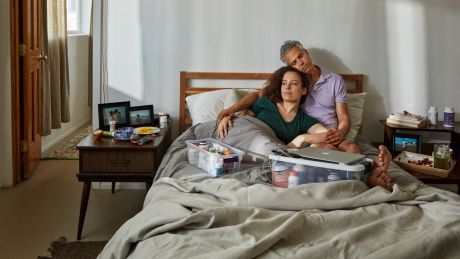 Click on image to see full-sized version Jen Brea and her husband Omar