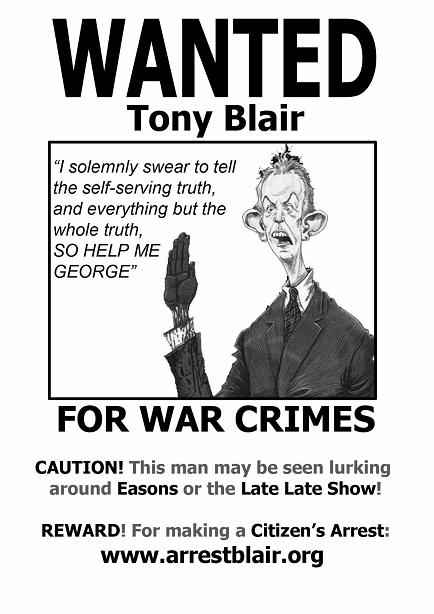 Click on image to see full-sized version Wanted for War Crimes Poster