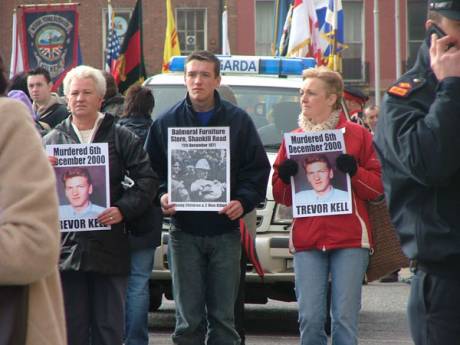 Click on image to see full-sized version Placards Showing Protestant Victims of Troubles