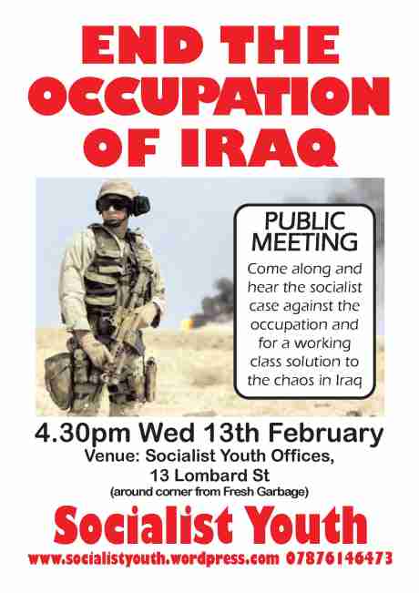Click on image to see full-sized version Poster for the Public Meeting