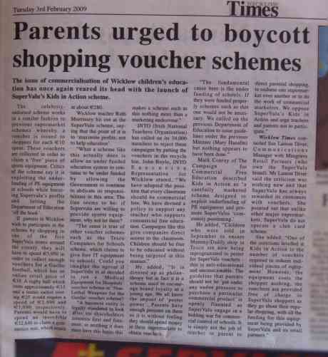 Wicklow Times, Tuesday 3rd February, 2009