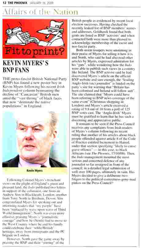 Getting Israel and the BNP on side - Myers is forming alliances (CLICK to read)