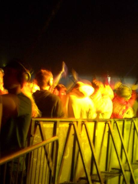 Click on image to see full-sized version Crowd During Silent Disco