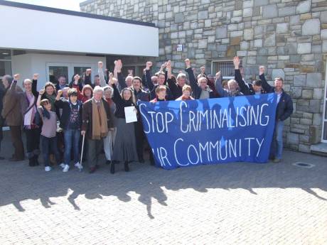 Click on image to see full-sized version Stop Criminalising Our Community!