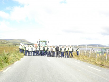 IRMS blocking road
