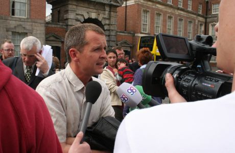 Joe Higgins (SP) and Richard Boyd-Barrett (PBF)