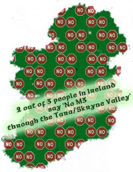 Click on image to see full-sized version No M3 in Gabhra Valley