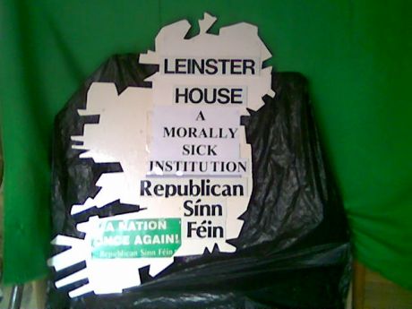 RSF placard for Saturday , March 29 , 2008.