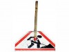 A snow shovel, made from a snow shovel sign. Genius.