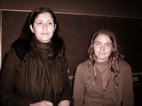 Click on image to see full-sized version Deema Darawshy and Sahar Vardi