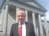 Edward Horgan outside Ennis Court after his case was dismissed