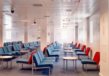Click on image to see full-sized version Domestic Visits Room, Harmondsworth Immigration Removal Centre, July 2006