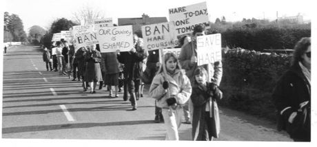 Click on image to see full-sized version Long running campaign to end hare coursing cruelty