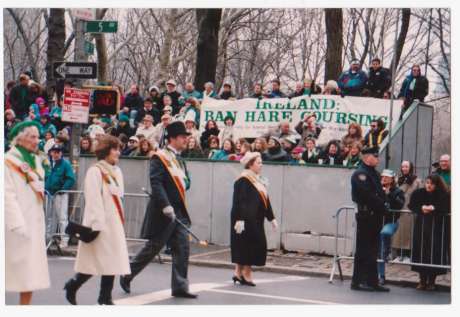 Protest at St Patrick's parade