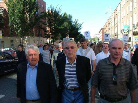 Joe Costello T.D., Cllr. Christy Burke and Tony Gregory T.D.