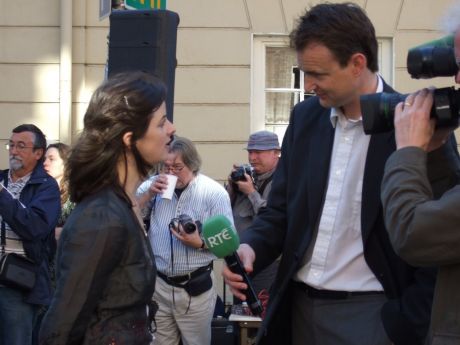 Laoise Kelly co-organiser interviewed 
